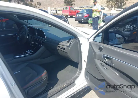 2021 Hyundai Sonata Sel Plus from USA, damaged, VIN 5NPEJ4J23MH132365